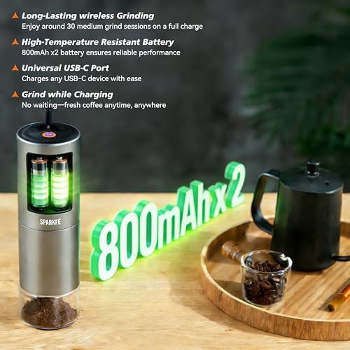 Obsidian portable electric grinder — photo 4