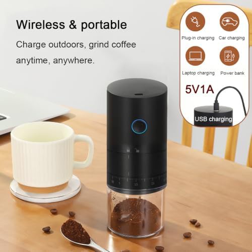 USB rechargeable ceramic electric grinder — photo 3