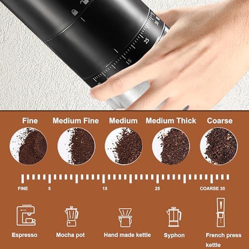 USB rechargeable ceramic electric grinder — photo 4