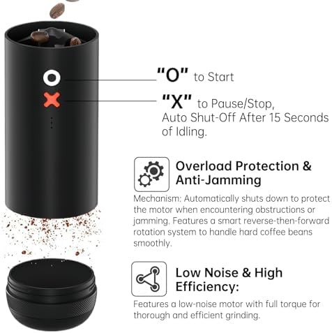 Quiet Stainless Steel Professional Coffee Grinder — photo 3