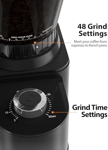 Medium capacity anti static black grinder — photo 3