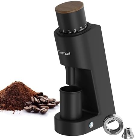 Electric Stepless Conical Burr Coffee Grinder