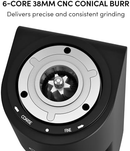 Electric Stepless Conical Burr Coffee Grinder — photo 4