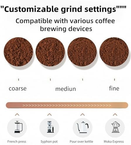 Stainless steel manual camping coffee grinder — photo 4