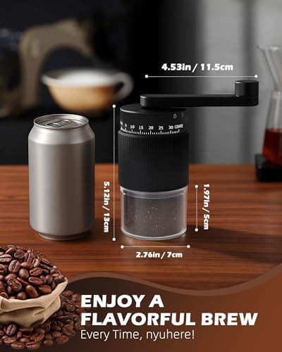 Manual Ceramic Burr Grinder 40g Capacity — photo 3
