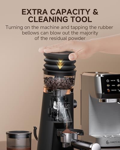 Quiet DC motor single dose grinder with magnetic outlet — photo 5