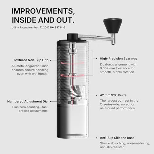 C5 pro s2c conical burr black grinder — photo 3