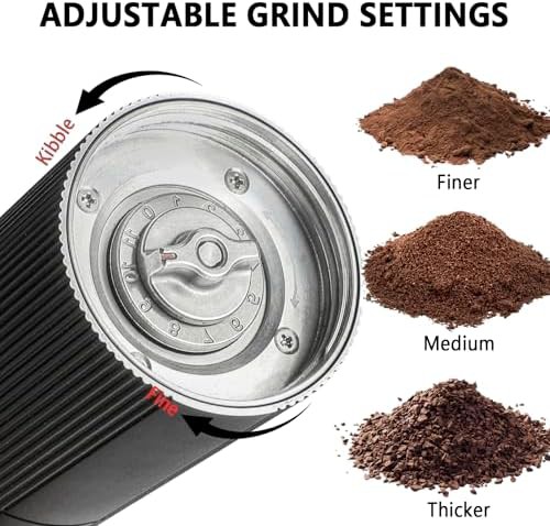 Portable electric conical burr coffee grinder — photo 5