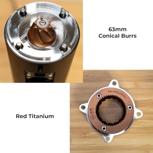 Stepless conical burr single dose grinder — photo 3