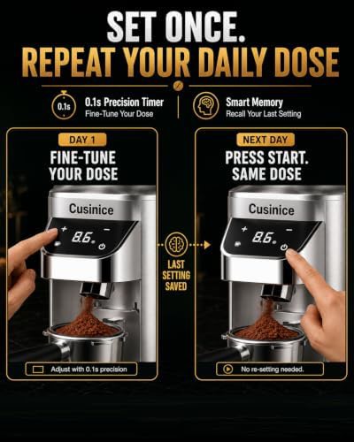 Anti-static single dose timer grinder — photo 4