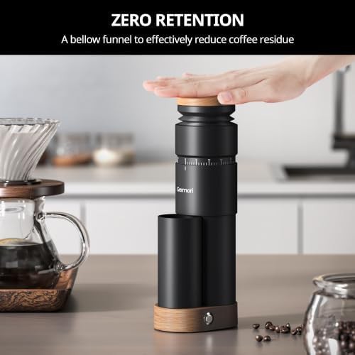 Portable Anti-Static Espresso Coffee Grinder — photo 4