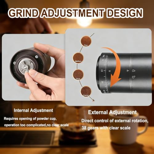Portable electric burr grinding machine — photo 4