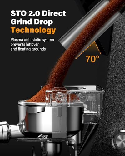 Aluminum 64mm commercial grade burr grinder — photo 5