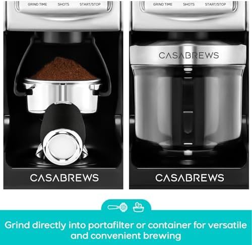 Tornado conical burr grinder with LCD display — photo 5