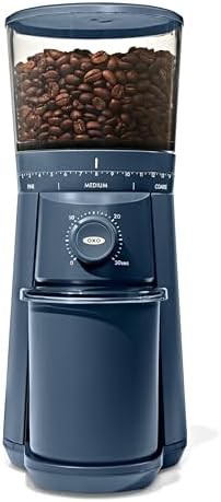 Storm Blue Electric Conical Burr Grinder