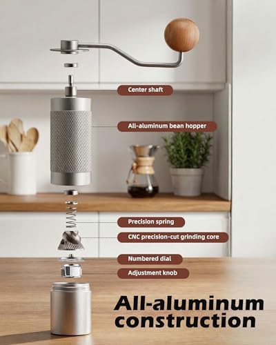 Pro all metal manual coffee grinder — photo 4