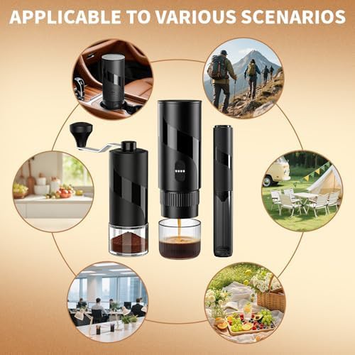 Portable Electric Espresso Maker Travel Set — photo 5