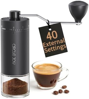 Stainless Steel Mini Conical Coffee Grinder