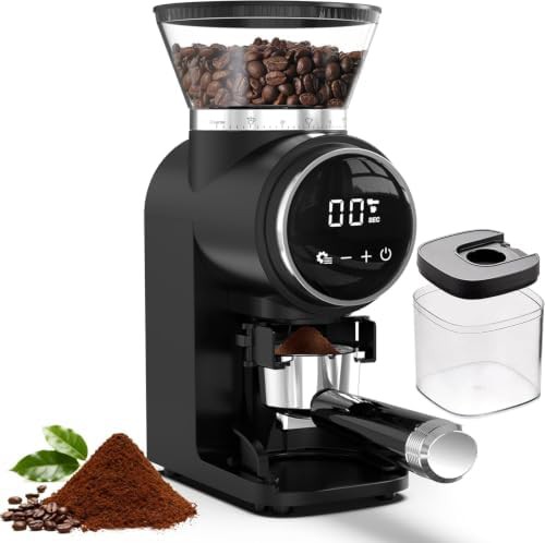 Stainless Steel Touch Panel Conical Grinder