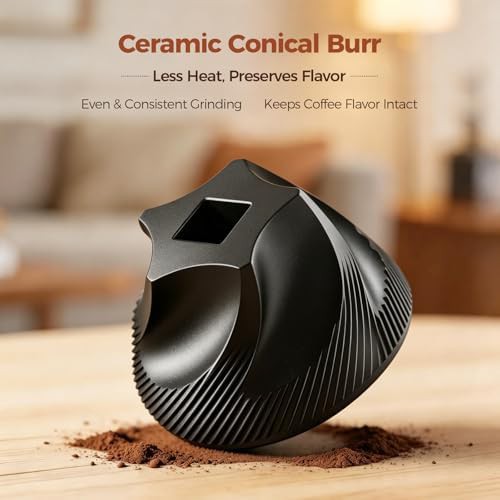 Mini manual grinder with external settings — photo 5